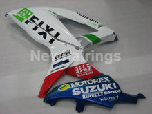 Carica l&#39;immagine nel visualizzatore di Gallery, White and Blue Red MOTOREX - GSX-R750 08-10 Fairing Kit