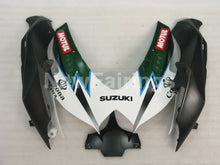 Carica l&#39;immagine nel visualizzatore di Gallery, White and Green Corona - GSX-R600 08-10 Fairing Kit