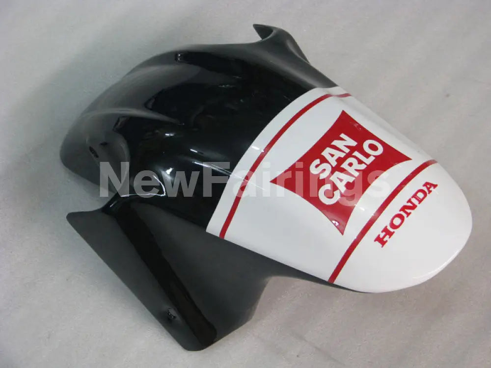 White and Red Black Castrol - CBR600 F4i 01-03 Fairing Kit -