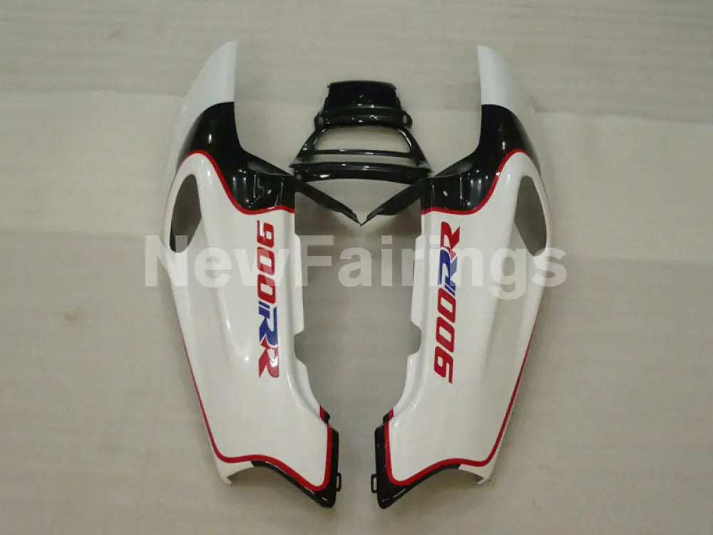 White and Red Black Factory Style - CBR 900 RR 92-93 Fairing