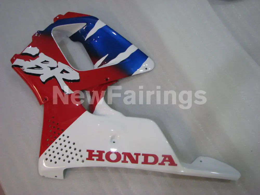 White and Red Blue Factory Style - CBR 900 RR 94-95 Fairing