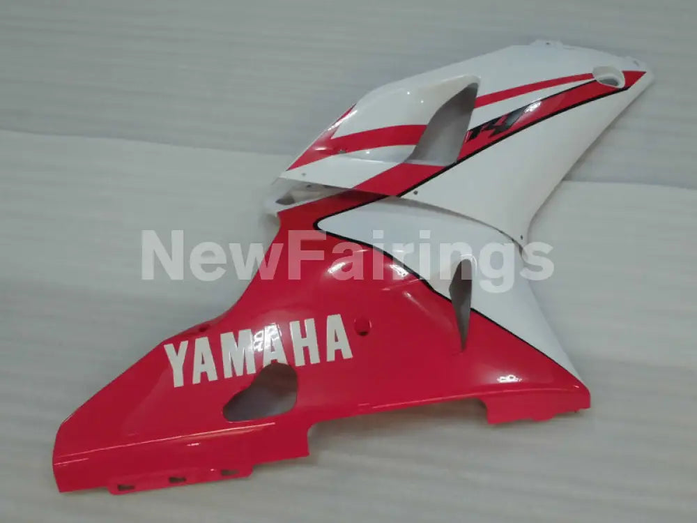 White and Red Factory Style - YZF-R1 98-99 Fairing Kit