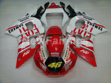 Carica l&#39;immagine nel visualizzatore di Gallery, White and Red FIAT - YZF-R6 98-02 Fairing Kit Vehicles &amp; Parts &gt; Vehicle Parts &amp; Accessories &gt; Motor Vehicle Parts &gt;