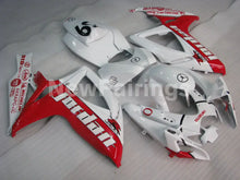 Carica l&#39;immagine nel visualizzatore di Gallery, White and Red Jordan - GSX-R600 06-07 Fairing Kit -