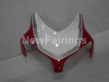 Carica l&#39;immagine nel visualizzatore di Gallery, White and Red Silver No decals - CBR1000RR 08-11 Fairing Kit