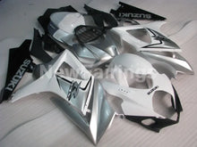 Carica l&#39;immagine nel visualizzatore di Gallery, White and Silver Black Factory Style - GSX - R1000 07 - 08