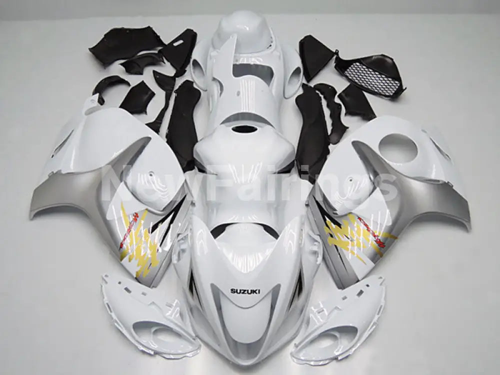 White and Silver Factory Style - GSX1300R Hayabusa 08-20