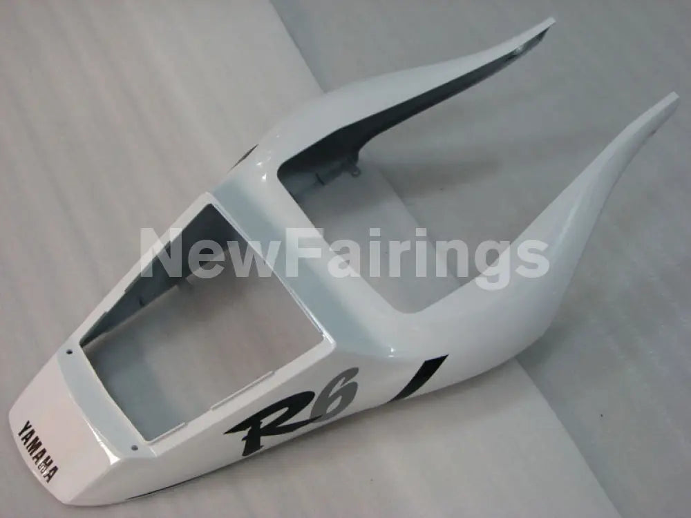 White and Silver Factory Style - YZF-R6 98-02 Fairing Kit Vehicles & Parts > Vehicle Parts & Accessories > Motor