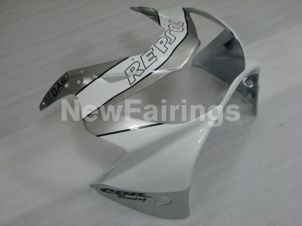 White and Silver Repsol - CBR 929 RR 00-01 Fairing Kit -