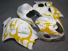 Carica l&#39;immagine nel visualizzatore di Gallery, White and Yellow Flame - GSX1300R Hayabusa 08-20 Fairing