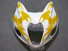 Carica l&#39;immagine nel visualizzatore di Gallery, White and Yellow Flame - GSX1300R Hayabusa 08-20 Fairing