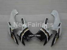 Carica l&#39;immagine nel visualizzatore di Gallery, White and Black Lucky Strike - GSX-R750 06-07 Fairing Kit