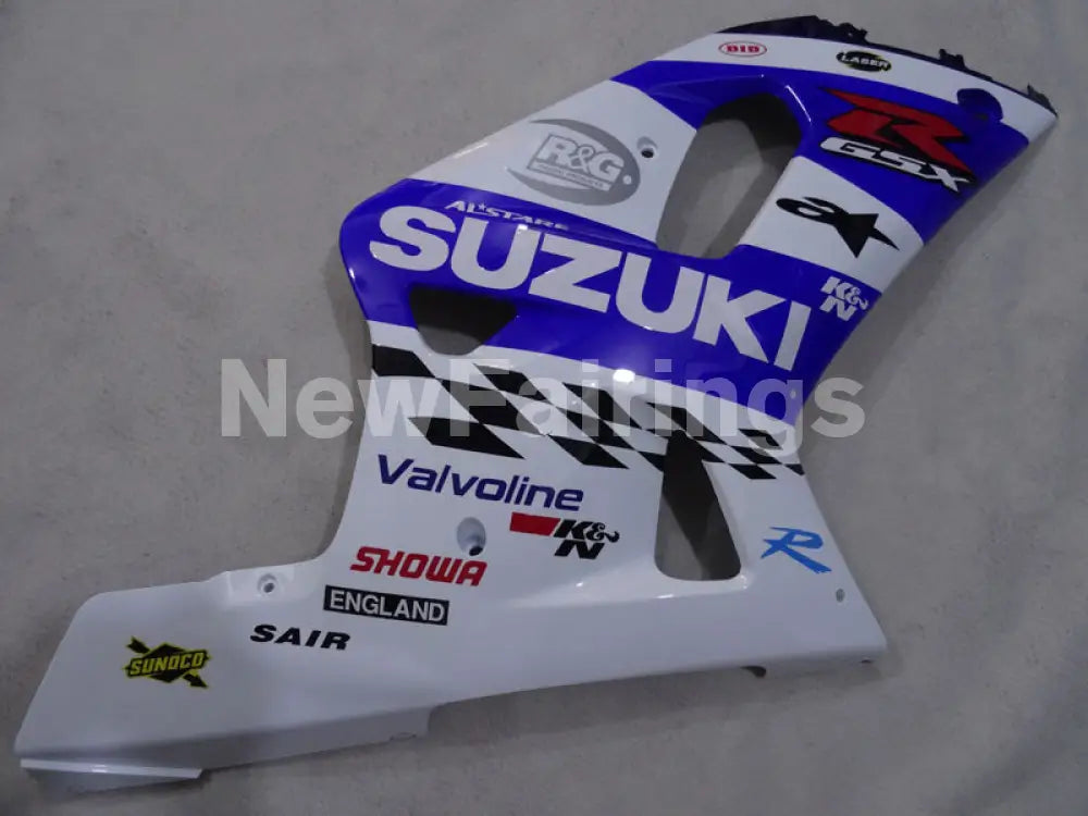 White and Blue Black MOTUL - GSX-R750 00-03 Fairing Kit