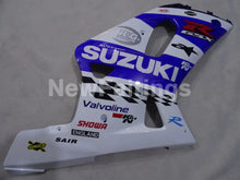 Carica l&#39;immagine nel visualizzatore di Gallery, White and Blue Black MOTUL - GSX-R750 00-03 Fairing Kit