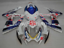 Carica l&#39;immagine nel visualizzatore di Gallery, White and Blue Red Dark Dog - GSX-R600 06-07 Fairing Kit -