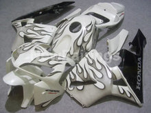 Carica l&#39;immagine nel visualizzatore di Gallery, White and Grey Flame - CBR600RR 05-06 Fairing Kit - Vehicles