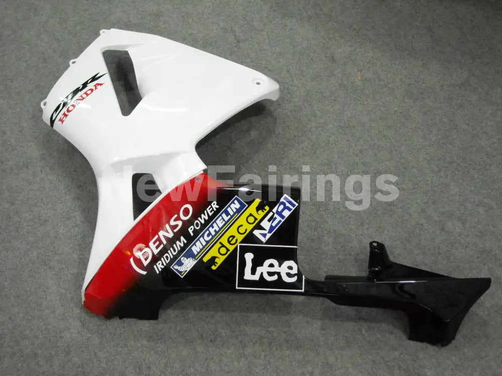 White and Red Black Lee - CBR600RR 05-06 Fairing Kit -