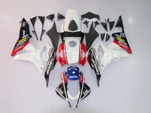 Carica l&#39;immagine nel visualizzatore di Gallery, White and Red Black Lee - CBR600RR 07-08 Fairing Kit -