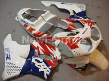 Carica l&#39;immagine nel visualizzatore di Gallery, White Red Blue Factory Style - CBR 900 RR 92-93 Fairing Kit