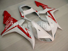 Carica l&#39;immagine nel visualizzatore di Gallery, White Red Factory Style - YZF-R1 02-03 Fairing Kit