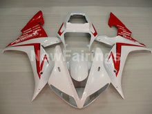 Carica l&#39;immagine nel visualizzatore di Gallery, White Red Factory Style - YZF-R1 02-03 Fairing Kit