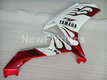 Carica l&#39;immagine nel visualizzatore di Gallery, White Red Flame - YZF-R1 07-08 Fairing Kit - Vehicles &amp;