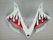 Carica l&#39;immagine nel visualizzatore di Gallery, White Red Flame - YZF-R1 07-08 Fairing Kit - Vehicles &amp;