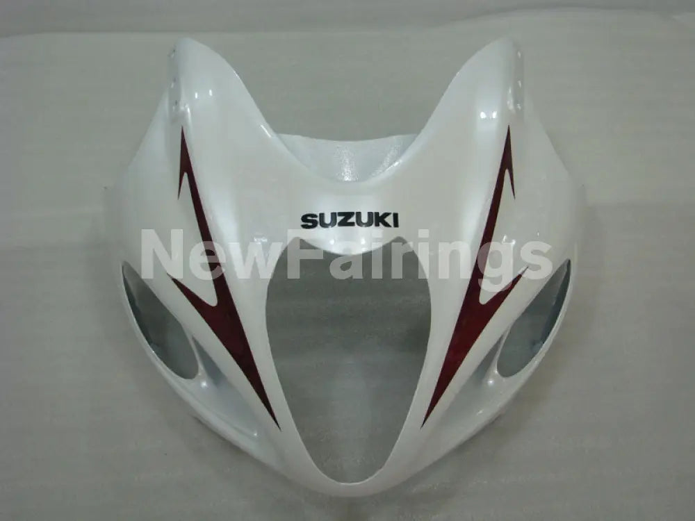 White Silver and Wine red Factory Style - GSX1300R Hayabusa