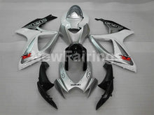 Carica l&#39;immagine nel visualizzatore di Gallery, White and Silver Black Factory Style - GSX-R750 06-07