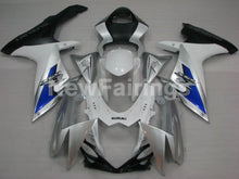 Carica l&#39;immagine nel visualizzatore di Gallery, White and Silver Blue Factory Style - GSX-R600 11-24