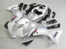 Carica l&#39;immagine nel visualizzatore di Gallery, White Silver Factory Style - YZF-R1 09-11 Fairing Kit