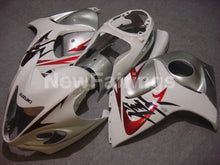 Carica l&#39;immagine nel visualizzatore di Gallery, White and Silver Red Factory Style - GSX1300R Hayabusa