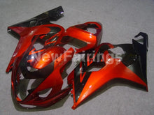 Carica l&#39;immagine nel visualizzatore di Gallery, Wine Red and Black No decals - GSX-R600 04-05 Fairing Kit -