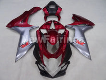 Carica l&#39;immagine nel visualizzatore di Gallery, Wine Red and Silver Factory Style - GSX-R750 11-24 Fairing