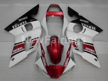 Carica l&#39;immagine nel visualizzatore di Gallery, Wine Red and White Black Factory Style - YZF-R6 98-02 Fairing Kit Vehicles &amp; Parts &gt; Vehicle Parts &amp; Accessories &gt;