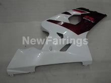 Carica l&#39;immagine nel visualizzatore di Gallery, Wine Red and White Factory Style - GSX-R750 04-05 Fairing