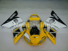 Carica l&#39;immagine nel visualizzatore di Gallery, Yellow and Black White Factory Style - YZF-R6 98-02 Fairing Kit Vehicles &amp; Parts &gt; Vehicle Parts &amp; Accessories &gt; Motor