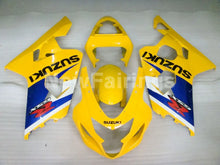 Carica l&#39;immagine nel visualizzatore di Gallery, Yellow and Blue Factory Style - GSX-R600 04-05 Fairing Kit -