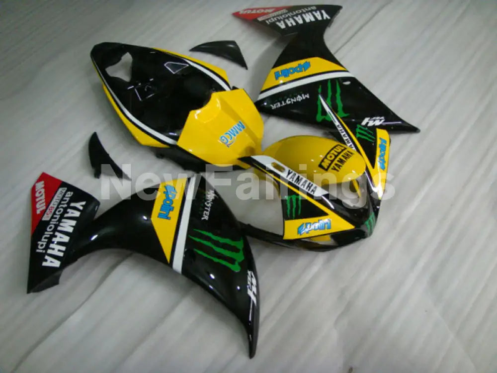 Yellow Black Monster - YZF-R1 12-14 Fairing Kit - Vehicles