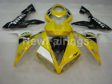 Carica l&#39;immagine nel visualizzatore di Gallery, Yellow Black White Factory Style - YZF-R1 04-06 Fairing Kit