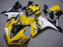 Carica l&#39;immagine nel visualizzatore di Gallery, Yellow Black White Factory Style - YZF-R1 07-08 Fairing Kit