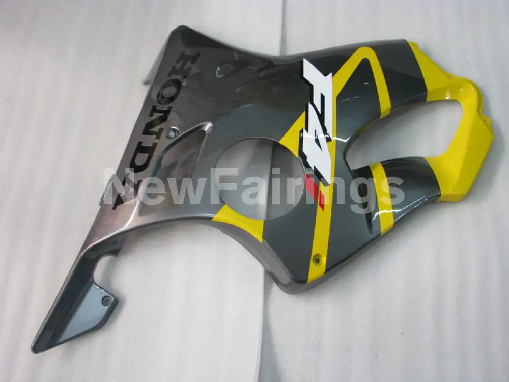 Yellow and Grey Factory Style - CBR600 F4i 04-06 Fairing Kit